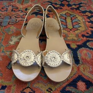 Jack Roger Lilliana Sandal in Light Gold